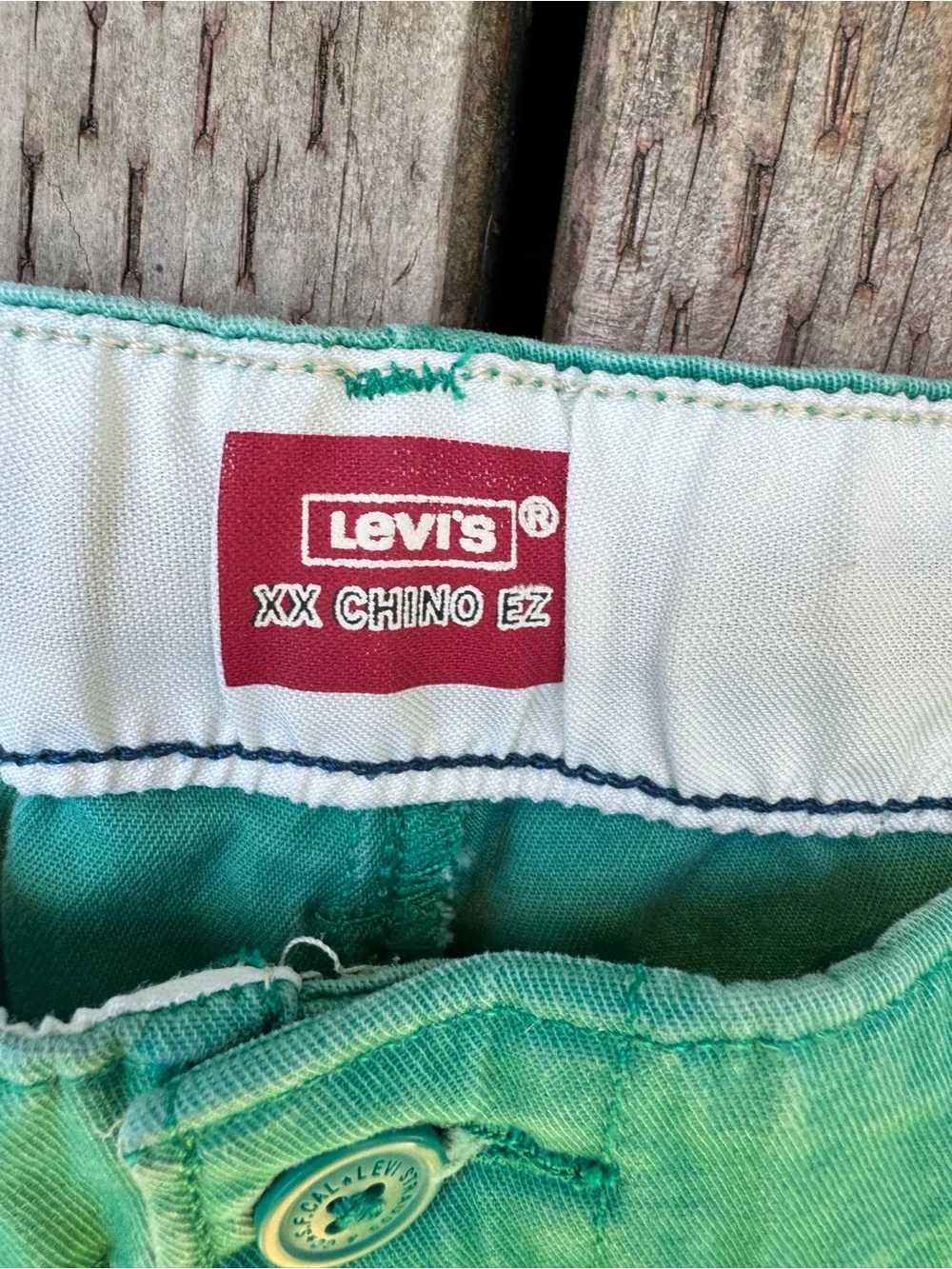 Levi's Turquoise Flat Front Men’s Shorts